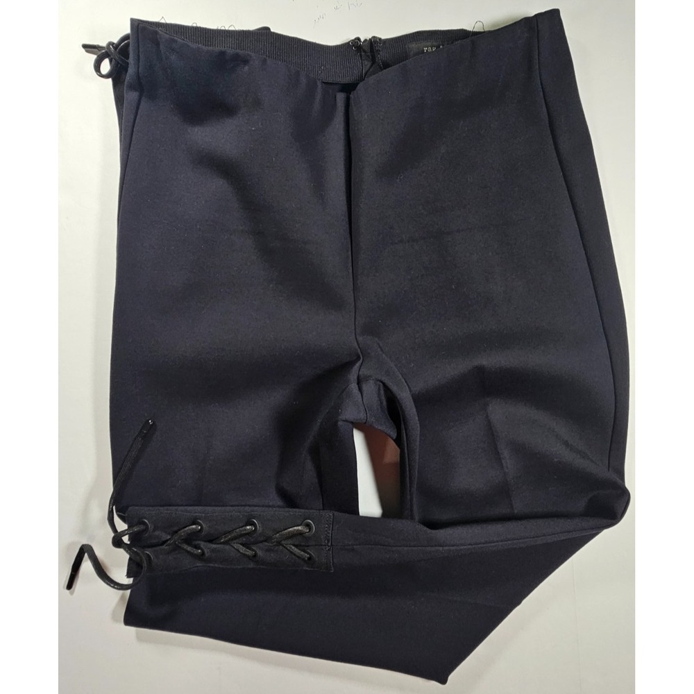 RAG AND BONE‎ SIMONE Pants Women's Navy Blue Lace Up Ankle